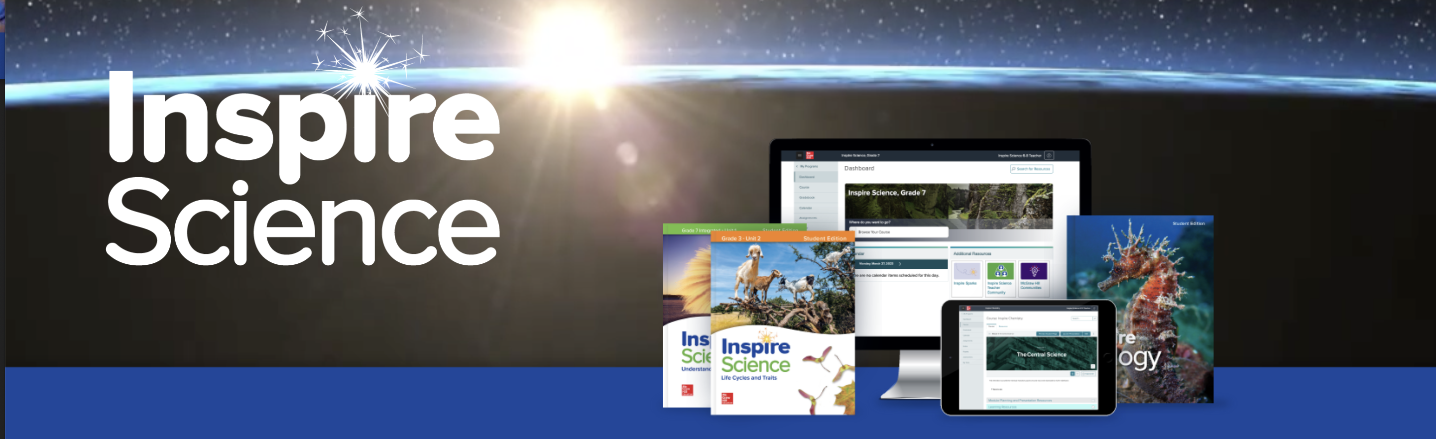 Inspire Science Marketing Banner